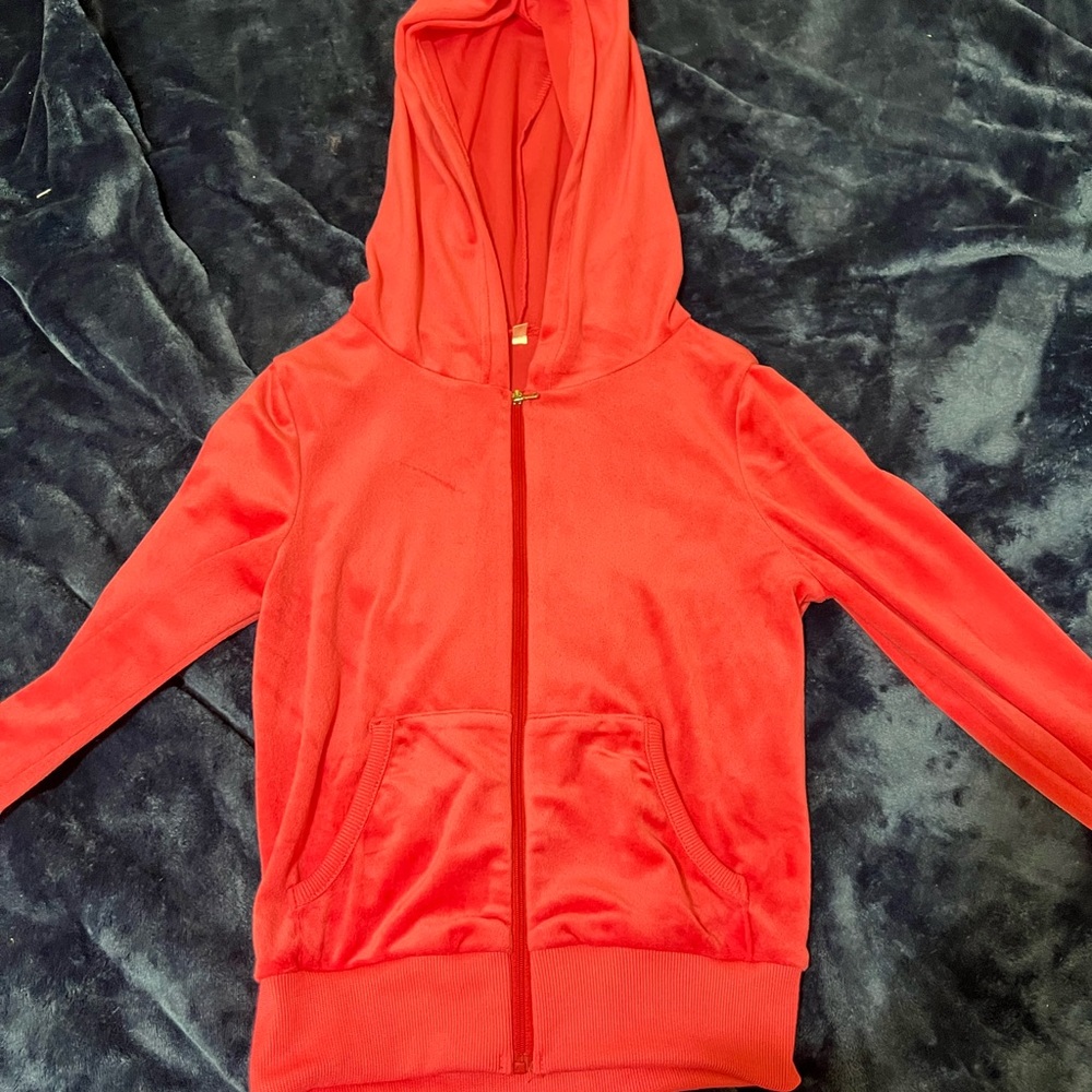 pink velvet crop top hoodie